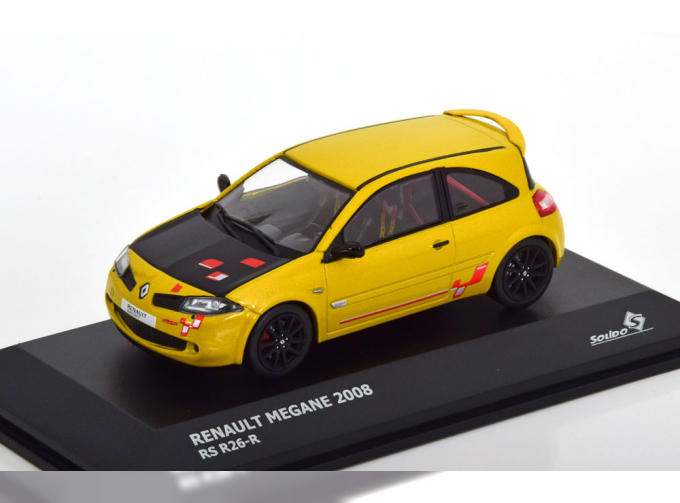 RENAULT Megane RS R26-R MK2 (2009), yellow metallic black