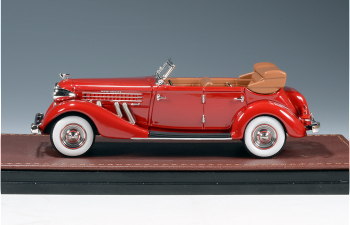 AUBURN 851 SuperCharged Phaeton (открытый) (1935), Red