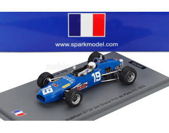 BRABHAM F3 Bt28 №19 3rd Paris Gp Bob Wollek (1970), Light Blue