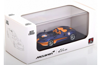 MCLAREN Elva Gulf, blue metallic orange