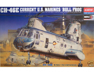 Сборная модель Вертолёт CH-46E Current U.S. Marines "Bull Frog"