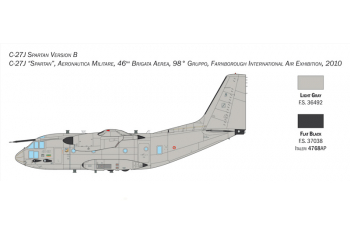 Сборная модель Самолет C-27J SPARTAN / G.222