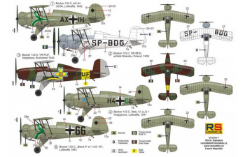 Сборная модель Bucker 133 A/C