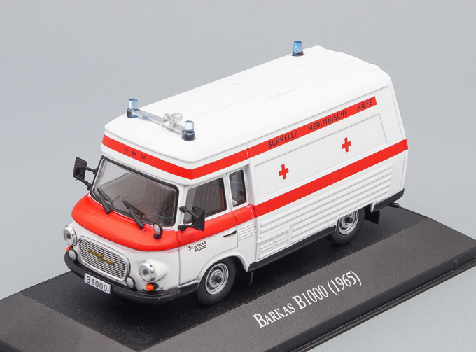 BARKAS B1000 SMH-3 "Ambulance" (скорая медицинская помощь) 1970 White/Red