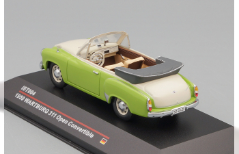 WARTBURG 311 Cabrio, green / white