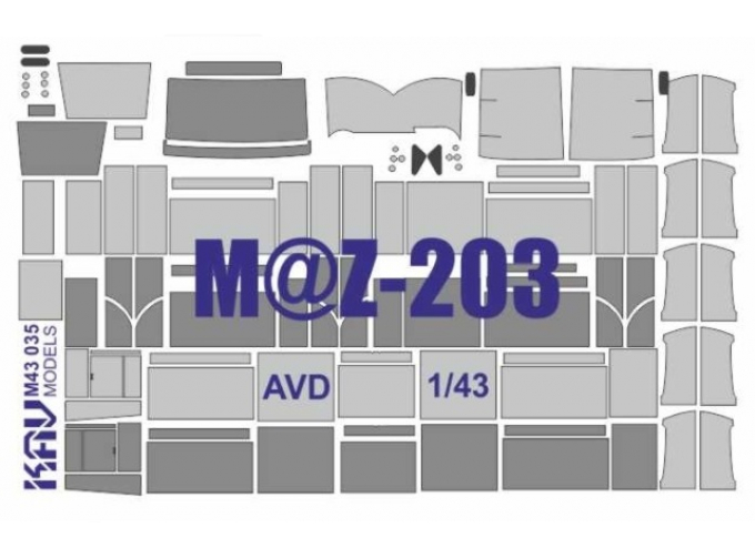 Маска окрасочная на остекление Минский-203 (AVD)