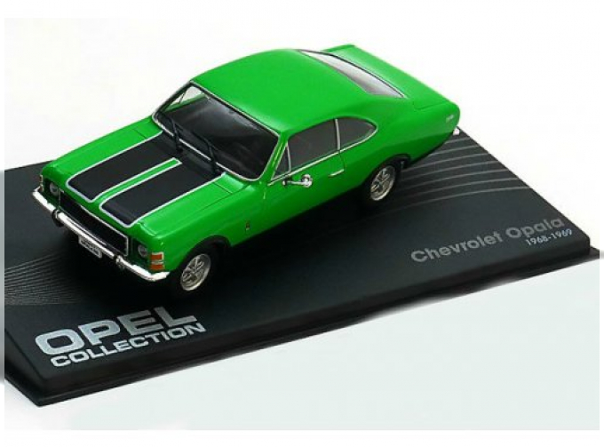 CHEVROLET Opala (1968-1969), green / black