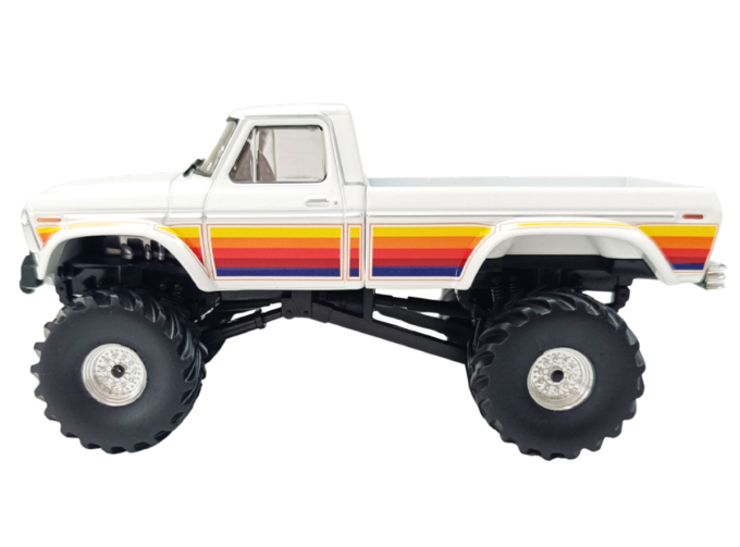 FORD F-250 Free Wheeling Stripes Edition (1977), white