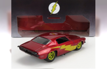 CHEVROLET Camaro Coupe 1973 - With The Flash Figure, Red Met Yellow