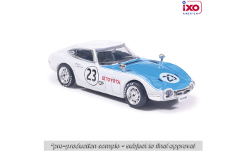 TOYOTA 2000 GT №23 RACING (1967), white / blue