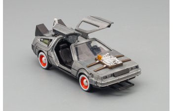 DE LOREAN Time Machine - Back To The Future 3 - Ritorno Al Futuro 3, Silver