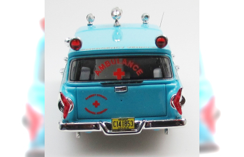 EDSEL Villager ambulance (1958), blue/white