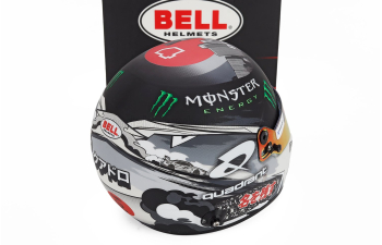 BELL HELMET Lando Norris 2025 F1 Japan Gp Mcl39 Team Mclaren №4 World Champion - Liberty Walk Livery, Black White