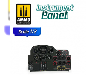 Messerschmitt ME 262 A1 – Instrument Panel 1/2 Scale