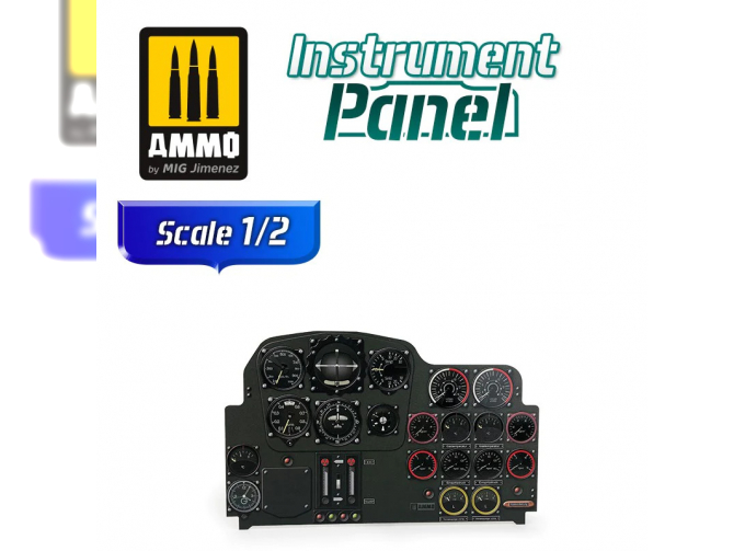 Messerschmitt ME 262 A1 – Instrument Panel 1/2 Scale