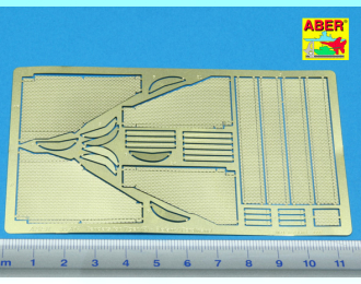 Фототравление для Fenders for self-proppeled guns Ferdinand, Elefant and VK-4501 tank