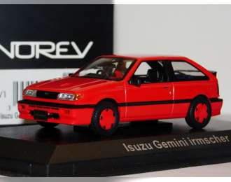 ISUZU Gemini Irmscher 1500 Turbo 1989, Vivid red