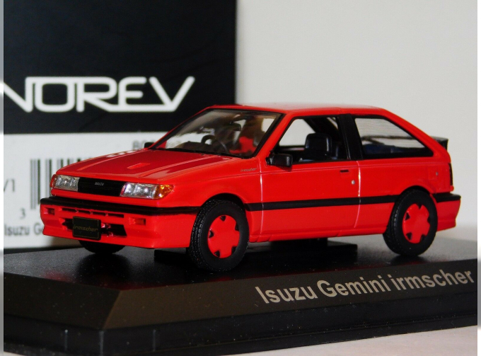 ISUZU Gemini Irmscher 1500 Turbo 1989, Vivid red