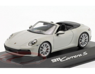 PORSCHE 911 (992) Carrera S Cabriolet (2019), light grey