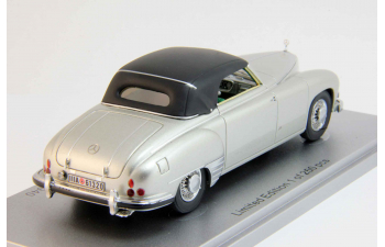 MERCEDES-BENZ 320 Wendler Cabriolet closed (1950), silver