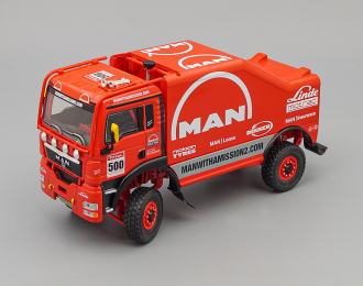 MAN Rally Race Truck Dakar "Linde" (2008) #500, Hans Stacey - Charly Gotlib - Bernard der Kinderen