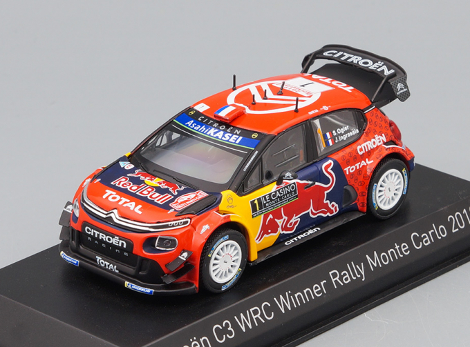 CITROEN C3 WRC #1 S.Ogier/J.I Winner Rallye de Monte Carlo 2019