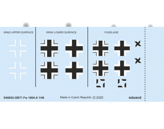 Fw 190A-6 национальные обозначения