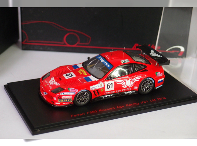 FERRARI F550 Maranello №61 RUSSIAN AGE RACING LE MANS Sugden/Vann/Smith (2006)