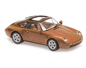PORSCHE 911 Targa (1995), orange-red