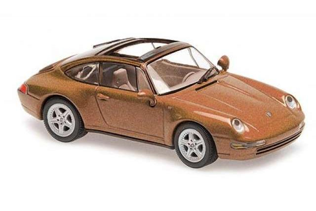 PORSCHE 911 Targa (1995), orange-red