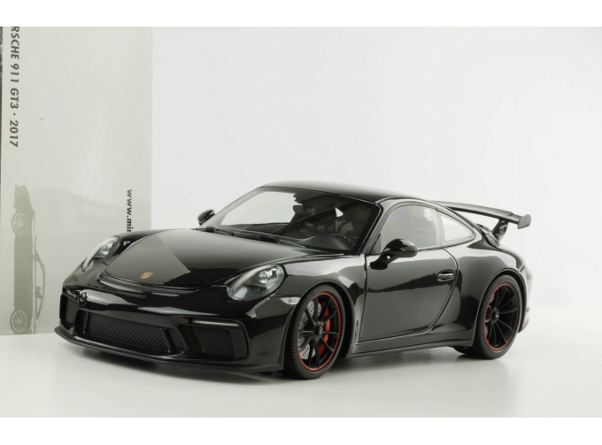 PORSCHE 911 GT3 - 2017 - BLACK METALLIC