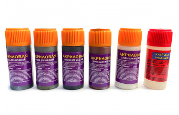 Набор акриловых красок Советская бронетехника период 1939-1945 гг