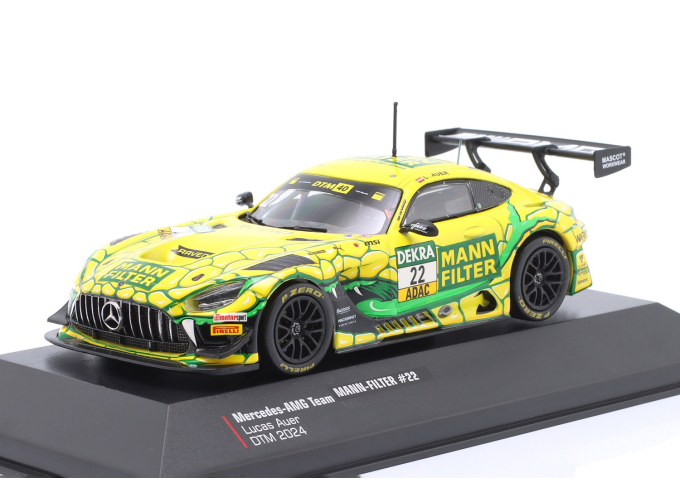 MERCEDES-BENZ Amg Gt3 Evo Team Winward №22 Dtm Season (2024) Lucas Auer, Yellow Green