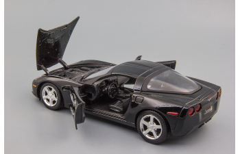 CHEVROLET Corvette C6 (2005), black