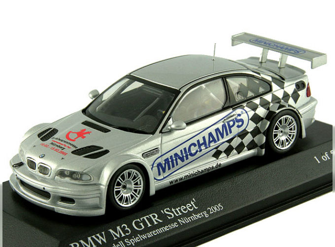 BMW M3 GTR (E46) Toy Fair 2005 SILVER