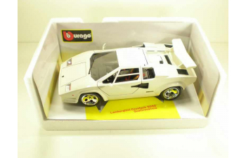 LAMBORGHINI Countach 5000 Quattrovalvole, Gold Collection 1:18, белый