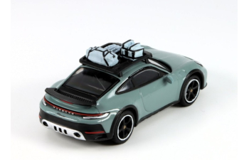 PORSCHE 911 992 Dakar 3.0 Coupe With Pack Roof Accessories (2023), Shade Green