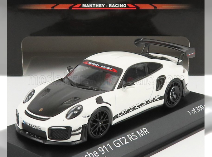 PORSCHE 911 991-2 Gt2 Rs Mr Team Manthey Racing 2018, White Black