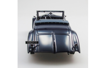DELAGE D8-85 cabriolet by Chapron top down (1935), black