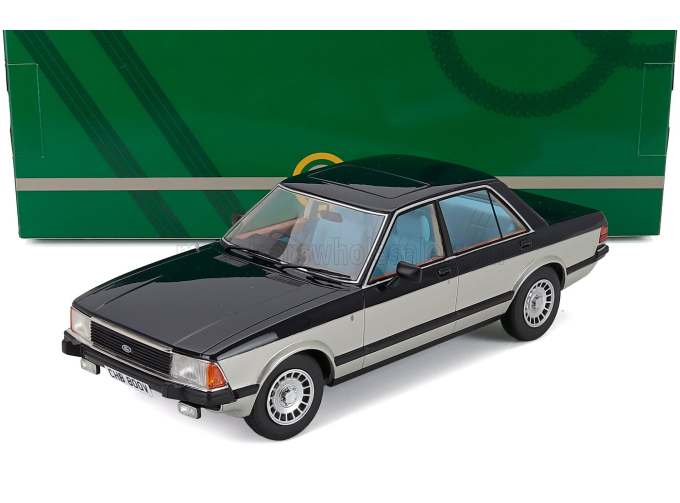 FORD Granada 2.8 Ghia Saloon (1978), Blue Silver