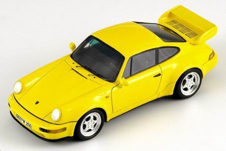 PORSCHE 911 Carrera RS 3.8 Coupe (1993), yellow