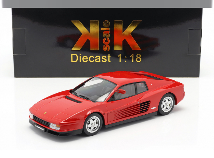 Ferrari Testarossa Monospeccio 1984 красный