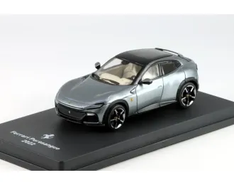 FERRARI Purosangue Suv (2022) -With Showcase, Grigio Silverstone - Grey Met