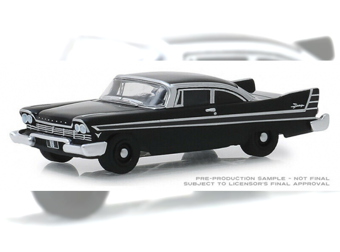 PLYMOUTH Fury 1957 Black