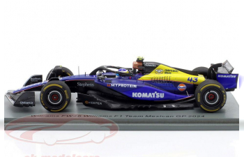 WILLIAMS FW46 #43 Mexico GP Formula 1 Franco Colapinto (2024)