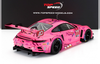PORSCHE 911 992 Gt3 R Team Ao Racing №77 Imsa Road America Laurin Heinrich - Julien Andlauer (2024), Pink