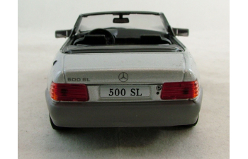 MERCEDES-BENZ 500 SL (1989), Mercedes-Benz Offizielle Modell-Sammlung 36, silver