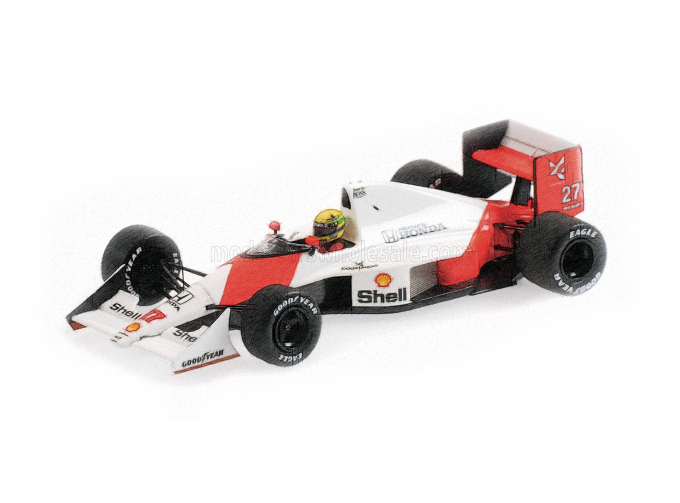 McLAREN Honda MP4/5B World Champion Ayrton Senna (1990), Dirty Version 