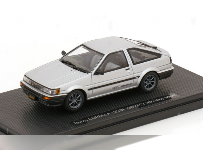 TOYOTA Corolla Levin 1600GTV, silver