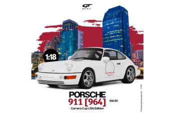 PORSCHE 911 (964) Carrera Cup Usa Edition *Resin* (1992), white